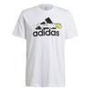 Adidas Tennis Graphic Logo Tee (M) (White)