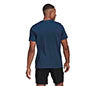 Adidas Tennis Graphic Logo Tee (M) (Navy)