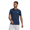 Adidas Tennis Graphic Logo Ao Tee (M) (Navy)