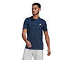 Adidas Tennis Graphic Logo Ao Tee (M) (Navy)