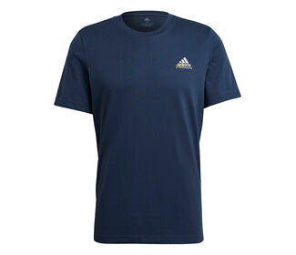 Adidas Tennis Graphic Logo Ao Tee (M) (Navy)