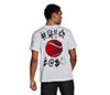 Adidas Tennis Graphic Logo Tee (M) (White)