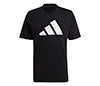 Adidas 3 Bar Icon Tee (M) (Black)