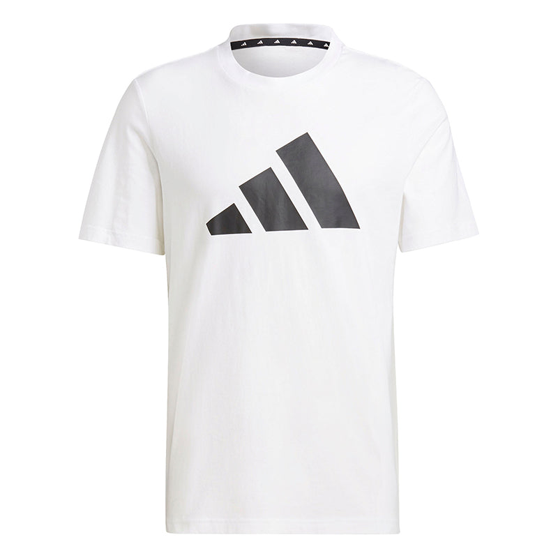 Adidas 3 Bar Icon Tee (M) (White)