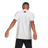Adidas 3 Bar Icon Tee (M) (White)