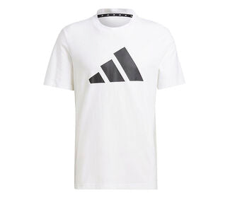 Adidas 3 Bar Icon Tee (M) (White)
