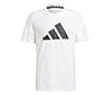 Adidas 3 Bar Icon Tee (M) (White)