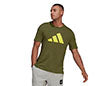 Adidas 3 Bar Icon Tee (M) (Olive)