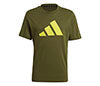 Adidas 3 Bar Icon Tee (M) (Olive)