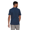 Adidas 3 Bar Icon Graphic Tee (M) (Navy)