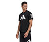 Adidas Freelift 3 Bar Tee (M) (Black)