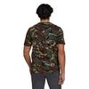 Adidas Camo All Over Print Tee (M) (Green)