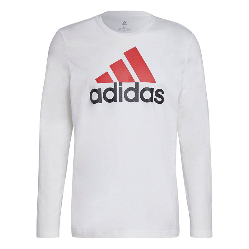 Adidas Badge Of Sport Long Sleeve Tee (M) (White)