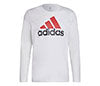Adidas Badge Of Sport Long Sleeve Tee (M) (White)