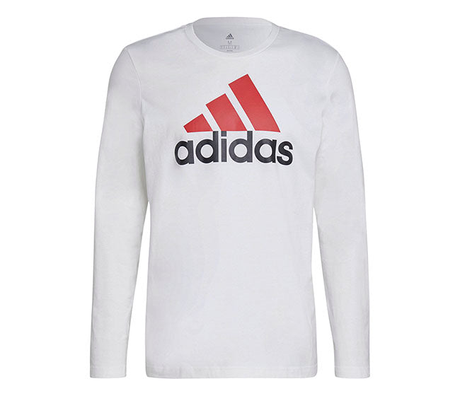 Adidas Badge Of Sport Long Sleeve Tee (M) (White)