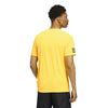 Adidas Club 3 Stripe Tee (M) (Yellow)