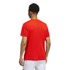Adidas Club 3 Stripe Tee (M) (Orange)