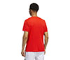 Adidas Club 3 Stripe Tee (M) (Orange)