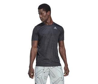 Adidas Club Graphic Tee (M) (Dark Grey)