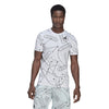 Adidas Club Graphic Tee (M) (White)