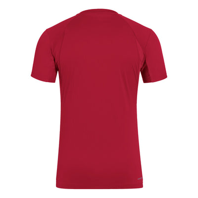 Adidas Club 3 Stripes Tee (M) (Better Scarlet)