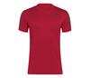 Adidas Club 3 Stripes Tee (M) (Better Scarlet)