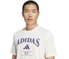 Adidas Heritage Tennis Graphic Tee (M) (Chalk White)