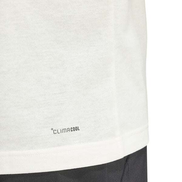 Adidas Heritage Tennis Graphic Tee (M) (Chalk White)