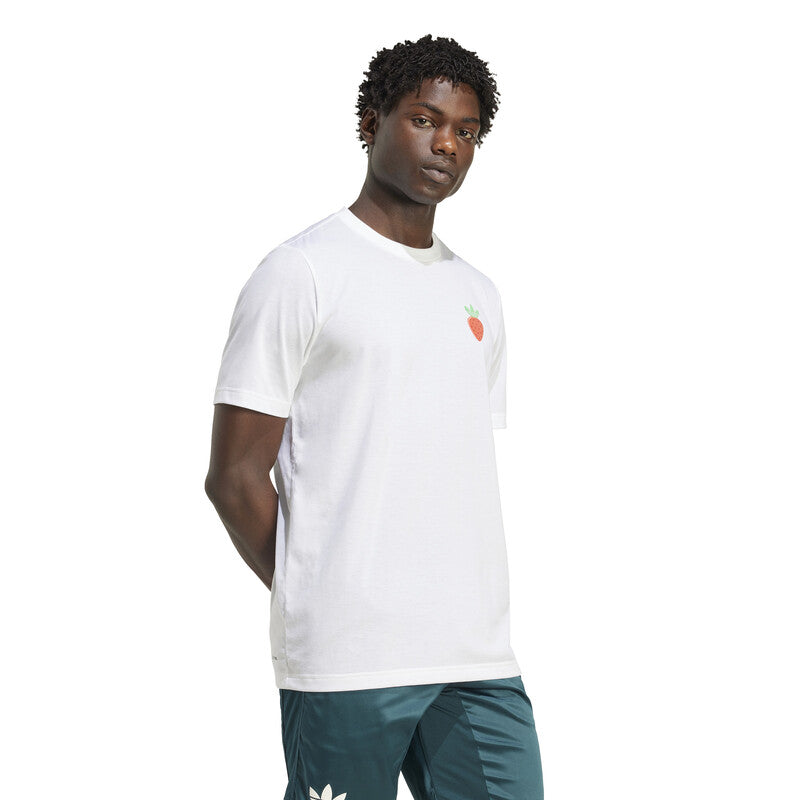 Adidas Tennis Originals Graphic Tee (M) (White)