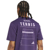 Adidas Tennis Category Graphic Tee (M) (Aurora Plum)