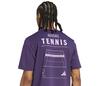 Adidas Tennis Category Graphic Tee (M) (Aurora Plum)