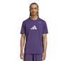 Adidas Tennis Category Graphic Tee (M) (Aurora Plum)