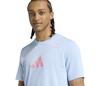 Adidas Padel Category Graphic Tee (M) (Glow Blue)