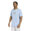 Adidas Pickleball Graphic Tee (M) (Glow Blue)