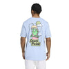 Adidas Pickleball Graphic Tee (M) (Glow Blue)