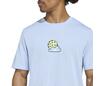 Adidas Pickleball Graphic Tee (M) (Glow Blue)