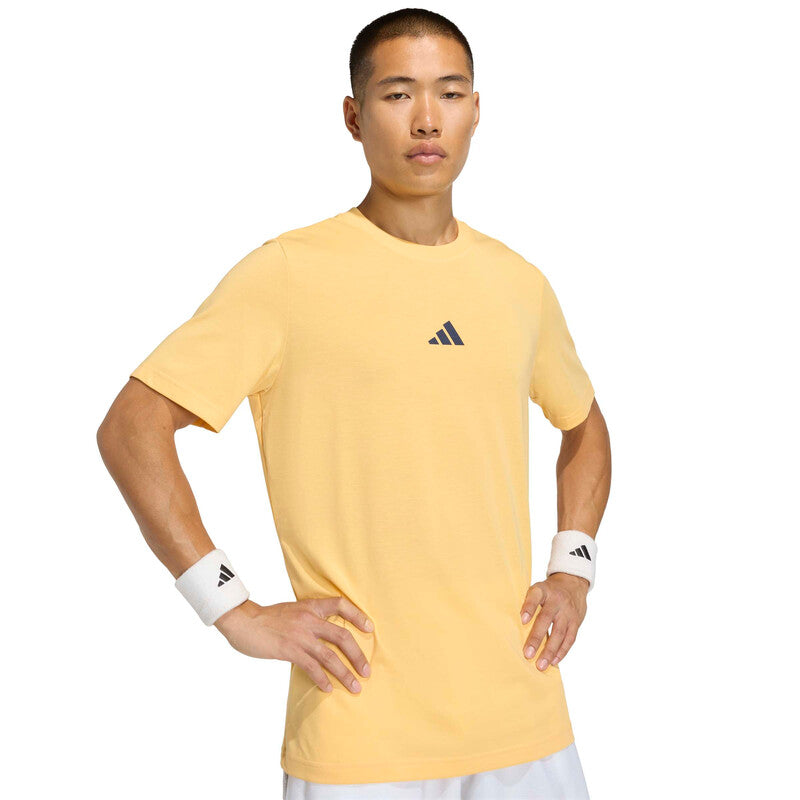 Adidas Pickleball Graphic Tee (M) (Orange)