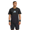 Adidas Tennis Category Graphic Tee (M) (Black)