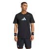 Adidas Tennis Category Graphic Tee (M) (Black)