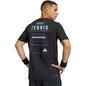 Adidas Tennis Category Graphic Tee (M) (Black)