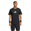 Adidas Tennis Category Graphic Tee (M) (Black)