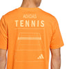 Adidas Tennis Category Graphic Tee (M) (Black) Adidas