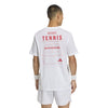 Adidas Tennis Category Graphic Tee (M) (Black) Adidas