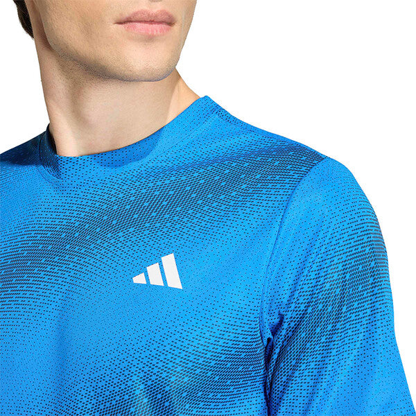 Adidas Club Graphic Tee (M) (Glory Blue)