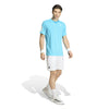 Adidas Club 3 Stripes Tee (M) (Pure Ruby) Adidas