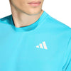 Adidas Club 3 Stripes Tee (M) (Pure Ruby) Adidas