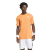 Adidas Club 3 Stripes Tee (M) (Pure Ruby) Adidas