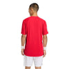 Adidas Club 3 Stripes Tee (M) (Pure Ruby)