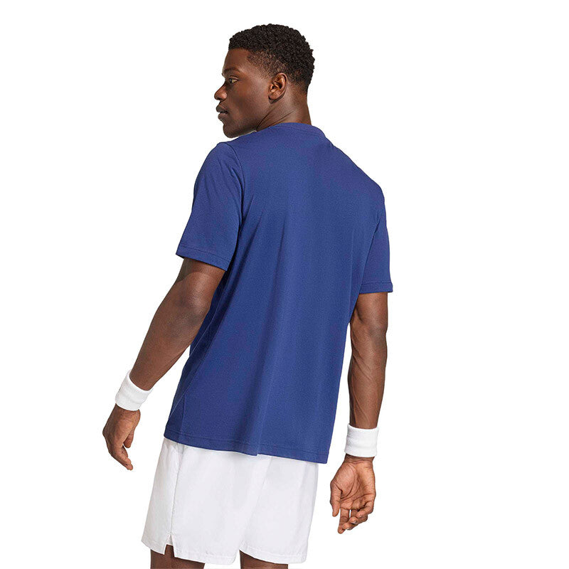 Adidas Heritage Tennis Graphic Tee (M) (Chalk White) Adidas
