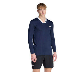 Adidas Wow Long Sleeve Top (M) (Legend Ink)